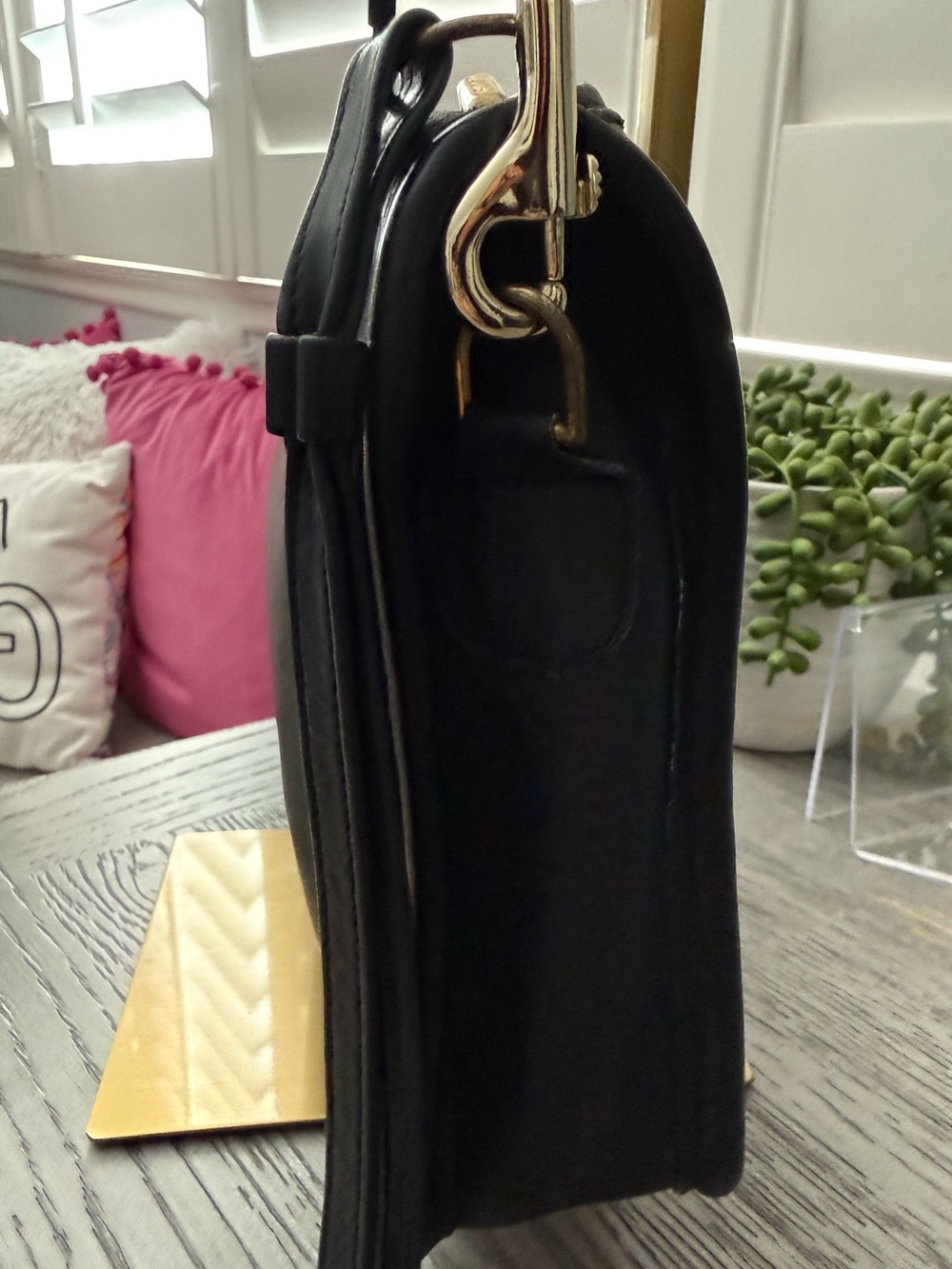 Coach RARE Vintage NYC Black Convertible Clutch w/ Original Suede HT #9635 - Picture 5 of 16